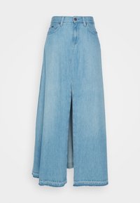 SKIRT SKY - Denimnederdele - light-blue denim