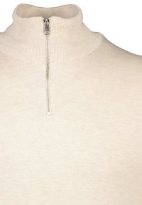 Lindbergh HALF ZIP - Maglione - off white mel