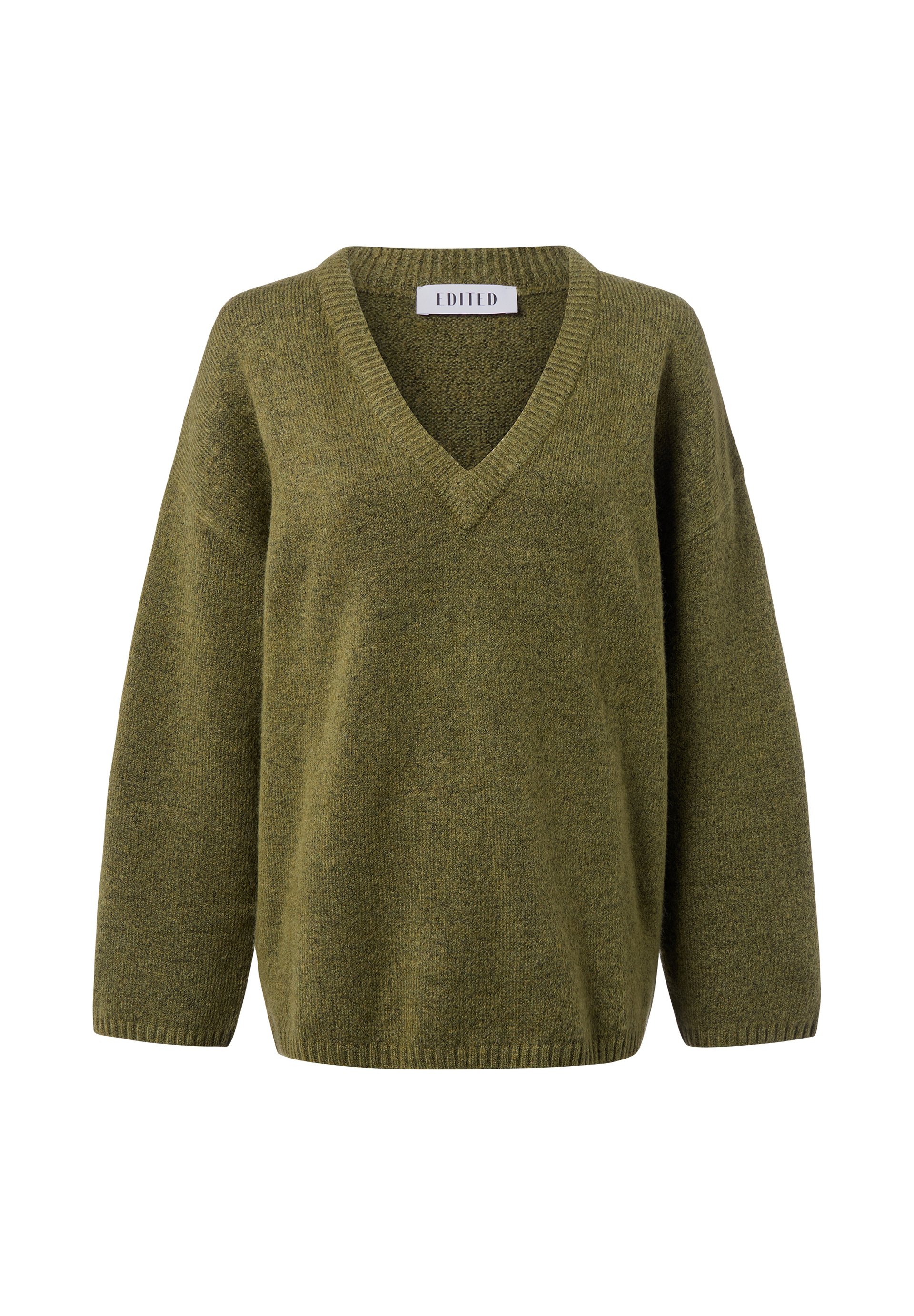 EDITED URIELLE Strickpullover erbse/grün Zalando
