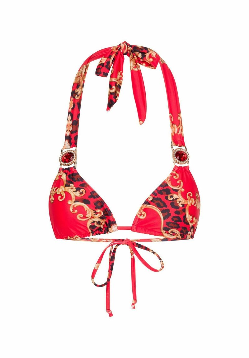 Moda Minx BELLA VITA TRIANGLE - Góra od bikini/czerwony - Zalando.pl