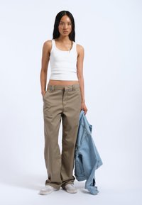 Dr.Denim HILL - Trousers - khaki