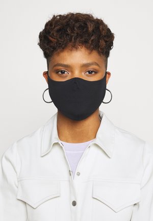 3 PACK - Maschera in tessuto - black