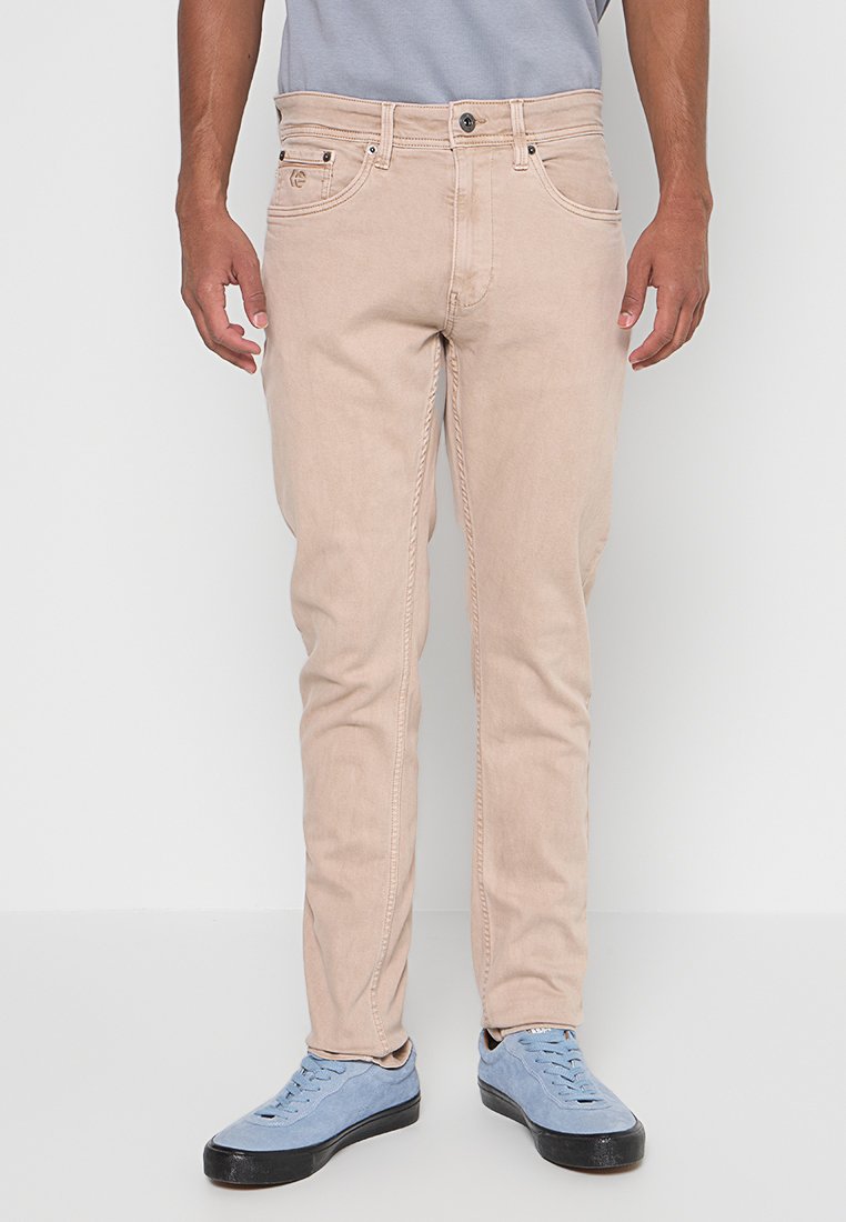 INDICODE JEANS Straight leg jeans taupe
