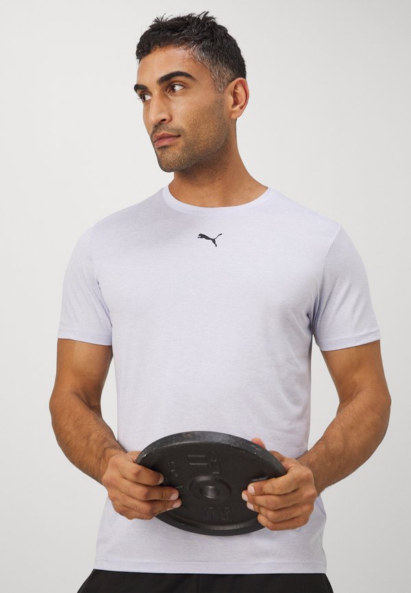 ESSENTIALS CAT TEE SMALL CAT - Sports T-shirt - cool weather heather4