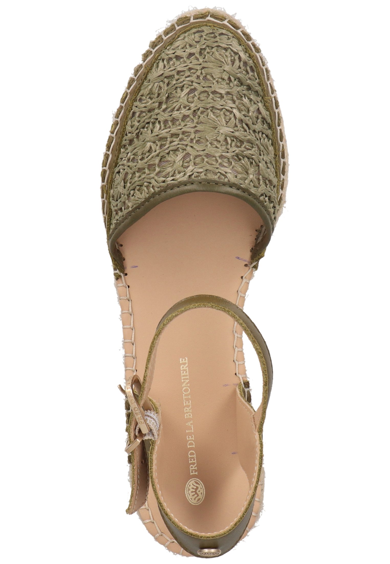 Fred de la Bretoniere Espadrilles - green/Groen - Zalando.nl