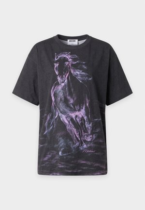 MOSCHINO, T-shirt imprimé - nero
