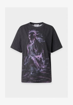 MOSCHINO, T-shirt imprimé - nero