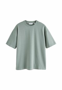 T-SHIRT. - Lihtne T-särk - green mid