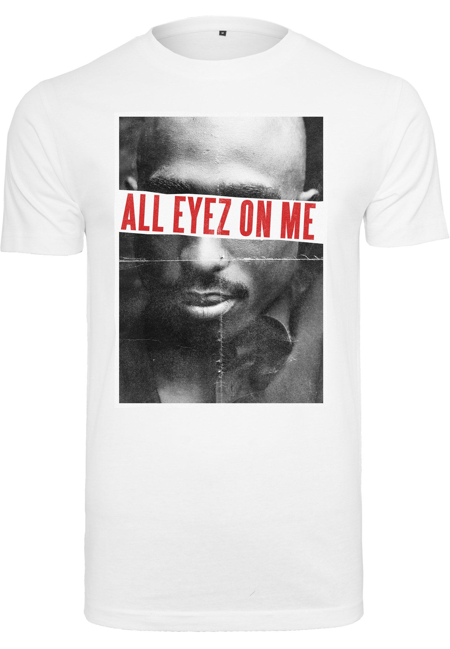 Mister Tee 2pac All Eyez On Me T Shirt Print White Weiss Zalando De