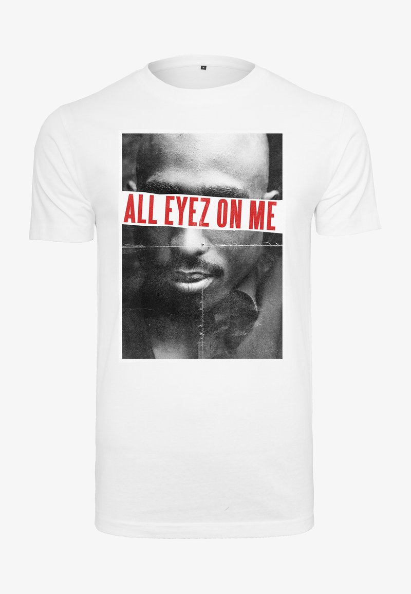 Poster 2PAC All Eyez On Me – Stampa Su Tela Vintage Bianco/Nero, Decorazione Murale Hip Hop, Regalo Per Fan, 50,8x76,2 Cm, Con Cornice O Senza