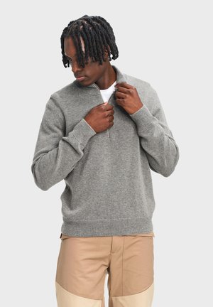 Strickpullover - light grey