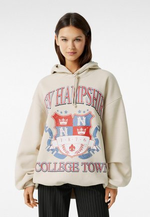 VARSITY PRINT - Sweatshirt - off white