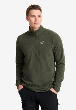 HIKER HALF-ZIP  - Fleecetröja - kambaba green