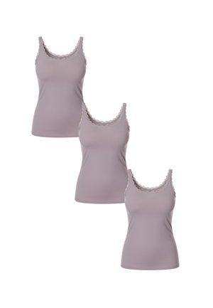 3ER PACK - Unterhemd/-shirt - violet