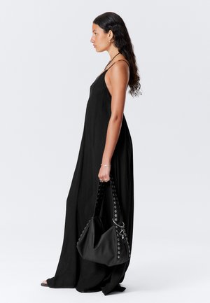 Weekday FLOWY DRESS - Maksi suknelė - black