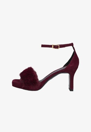Unisa, UNISA DAMES MUILTJES SELLER. - Sandalen met hoge hak - burdeos