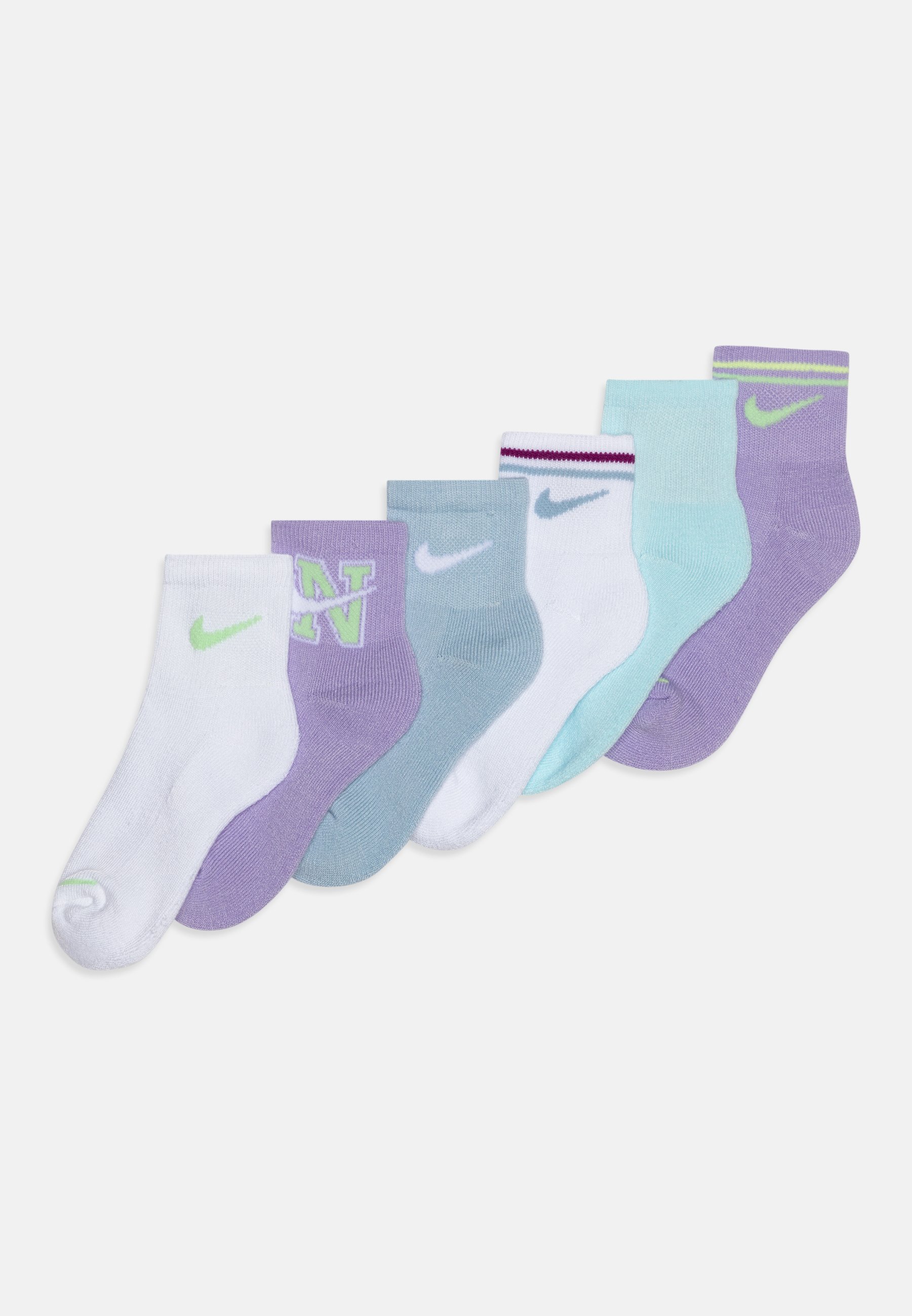 Nike Sportswear GIRLS QUARTER PACK Socks light armory blue