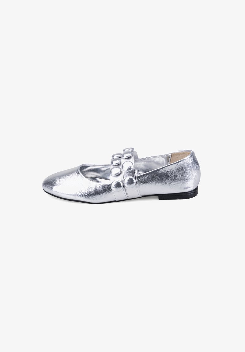 Desa CHIC PARTY READY - Riemchenballerina - silver