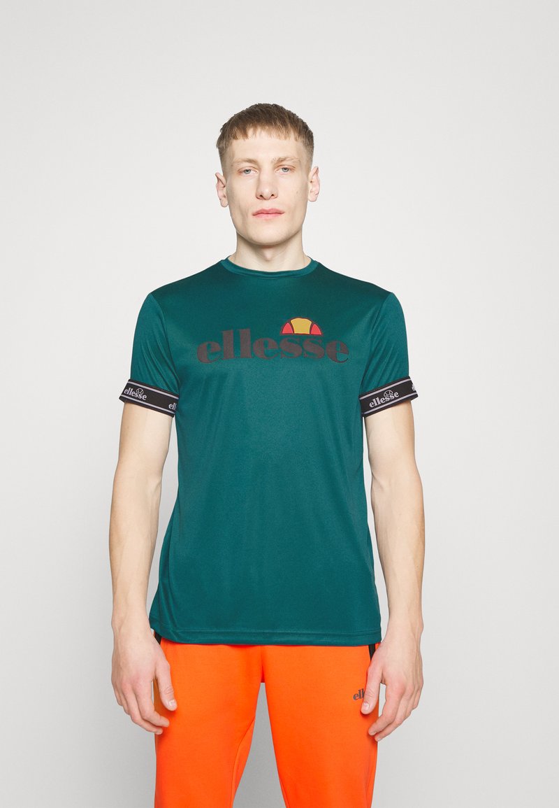 Ellesse ALENTE TEE - T-shirts print - dark green