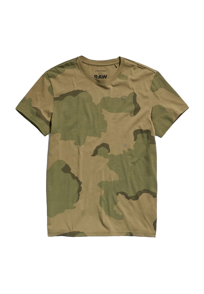 G-Star T-shirt print groen