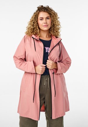 Zizzi FLASH MIT KAPUZE - Parka - ash rose
