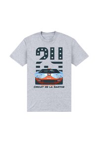 Henry Tiger Camiseta estampada - heather grey