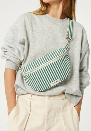 Rivedroite Paris, RIVEDROITE PARIS THE LARGE WAIST BAG CUSTINE - Sac banane - green stripped