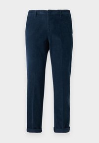 GAUBERT RELAX REGULAR FIT PANT BOTTOM OPENING - Chinos - navy