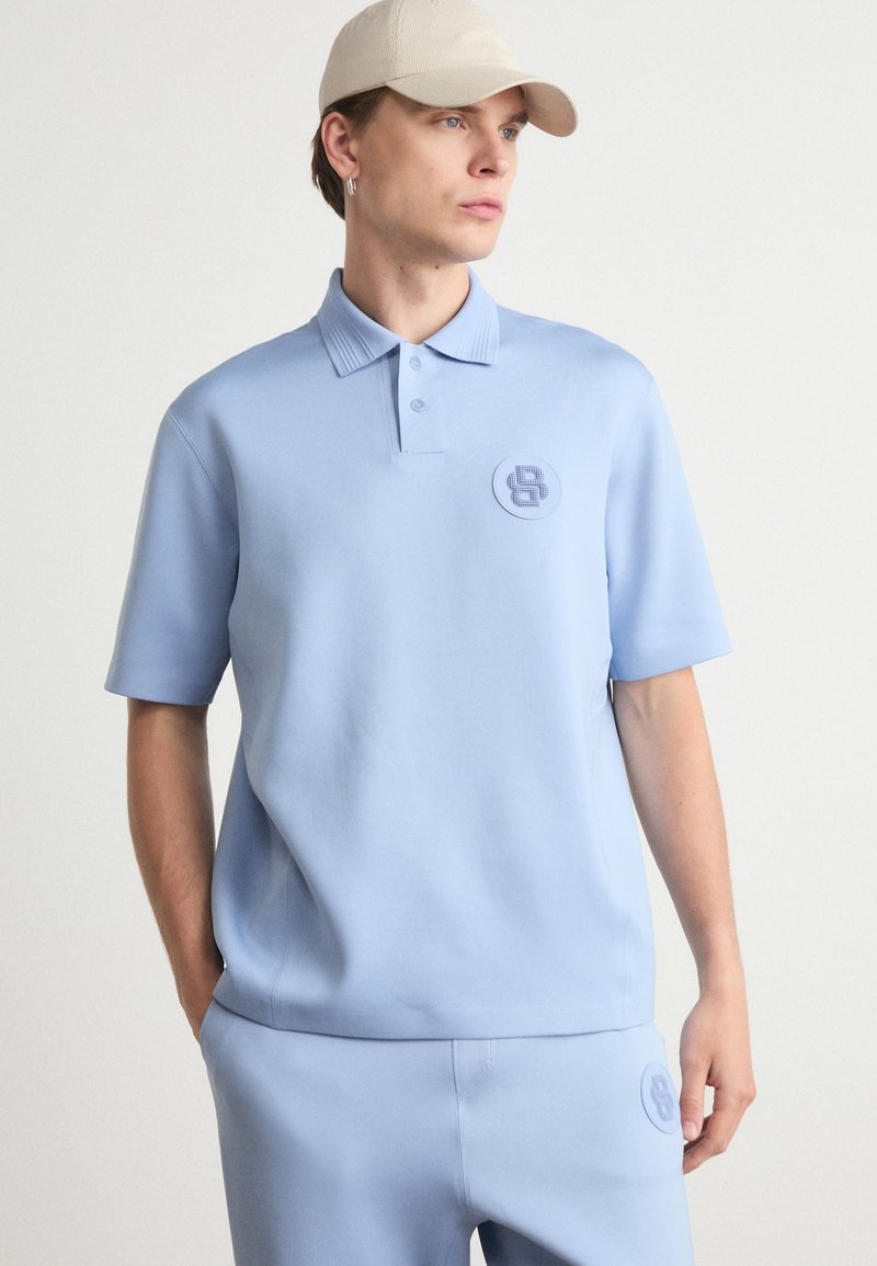 BOSS PIRAX - Polo marškinėliai - open blue