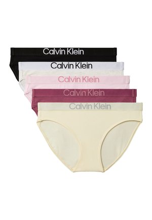 5 PACK - EXTRA SOFT  - Bikini pezzo sotto - black  craddle pink  snow htr
