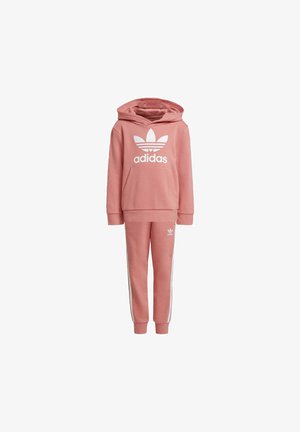 TREFOIL HOODIE SET - Hoodie - hazy rose/white