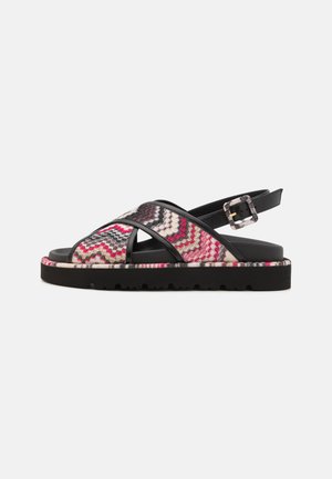 Missoni ALLAN - Sandales à plateforme - raschel wave sera