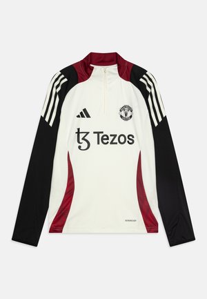 MANCHESTER UNITED TIRO 24 KIDS - Veste de survêtement - off-white/black
