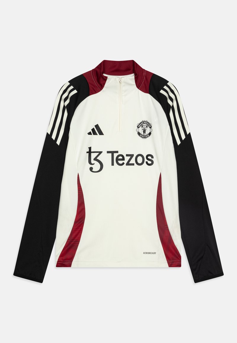 adidas Performance MANCHESTER UNITED TIRO 24 KIDS - Training jacket - off-white/black