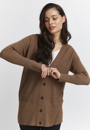 Fransa FRVISCA CAR - Strickjacke - malt ball