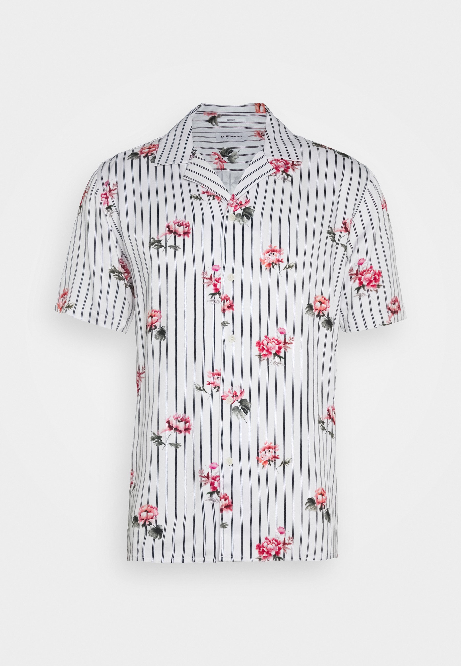 Lindbergh FLORAL SHIRT Skjorte white Zalando.no Lindbergh FLORAL SHIRT Skjorte white Zalando.no