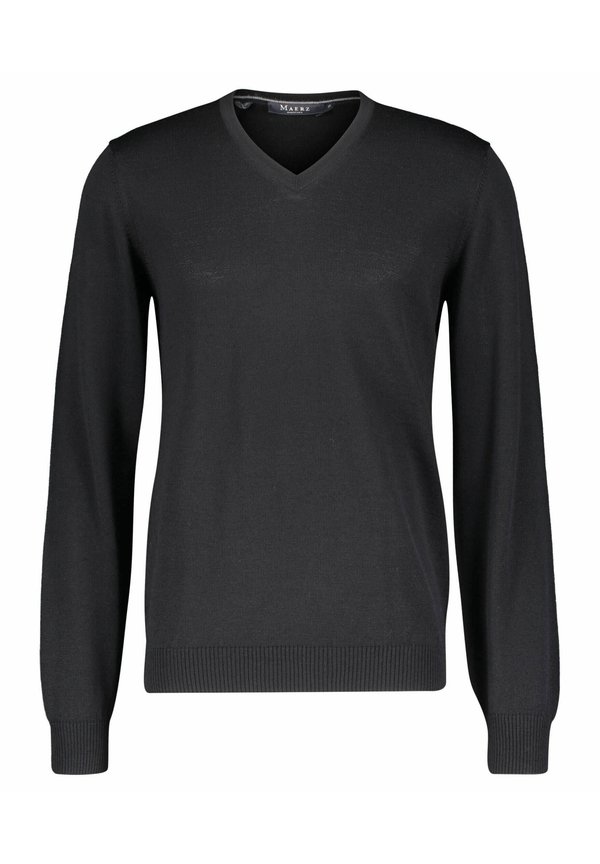 HERREN  - Strickpullover - schwarz