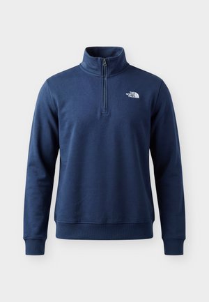 The North Face, EVOLUTION SIMPLE DOME REGULAR 1/4 ZIP - Sweatshirt - summit navy