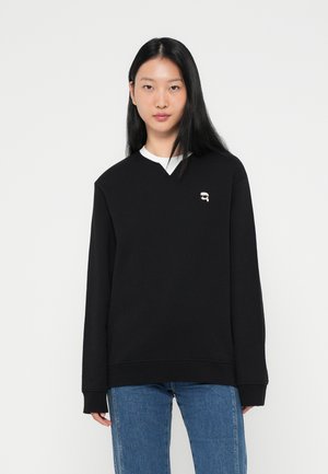 IKON COLOR BLOCK SWEATSHIRT - Sweater - black