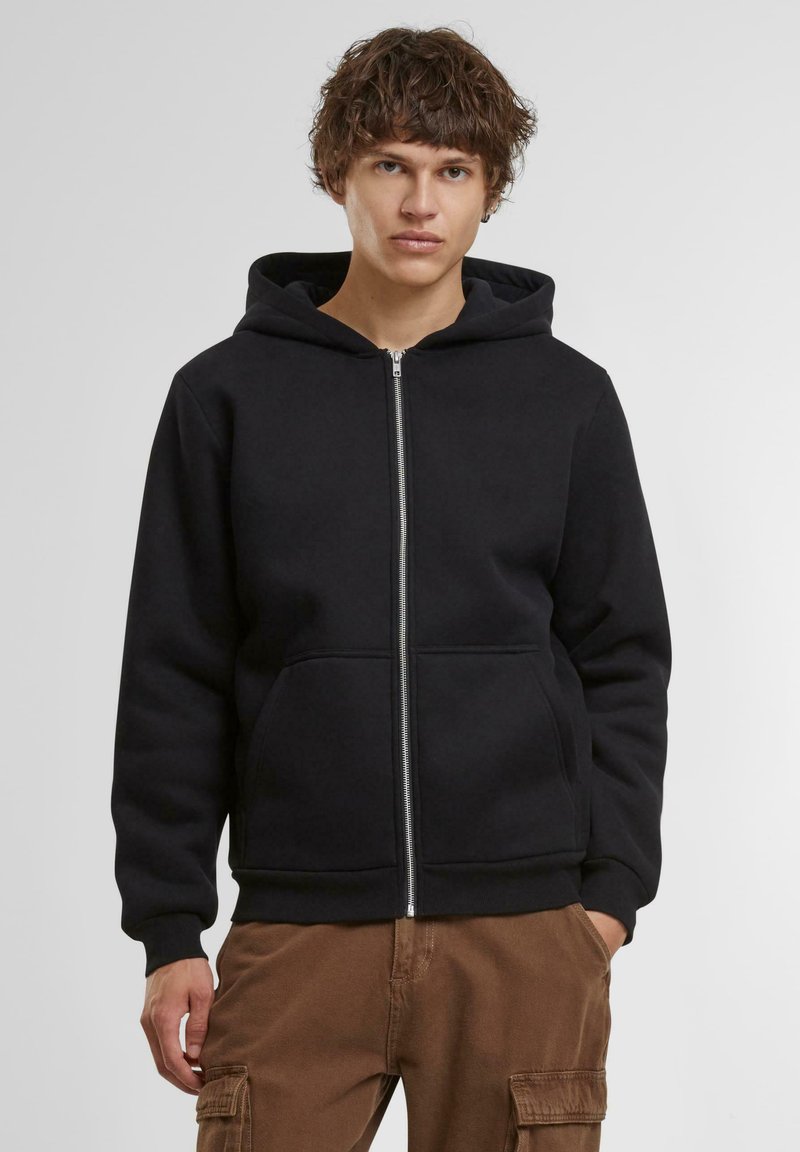 Urban Classics - BONDED ZIP  - Jaka ar rāvējslēdzēju - black, Palielināt
