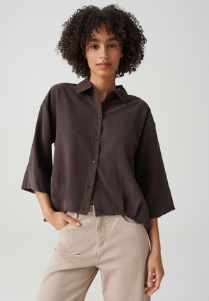 OPUS, LOOSE FIT - Hemdbluse - affogato