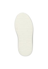 Stélka do bot v off-white gumě, s texturovaným vzorem s rýhami a výstupky pro trakci a podporu. Hladký, zakulacený tvar.