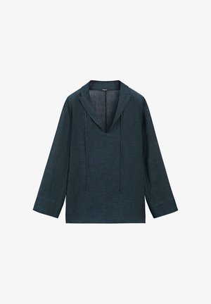 Massimo Dutti, Bluse - blue-grey