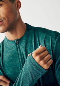 Next Langarmshirt - teal blue