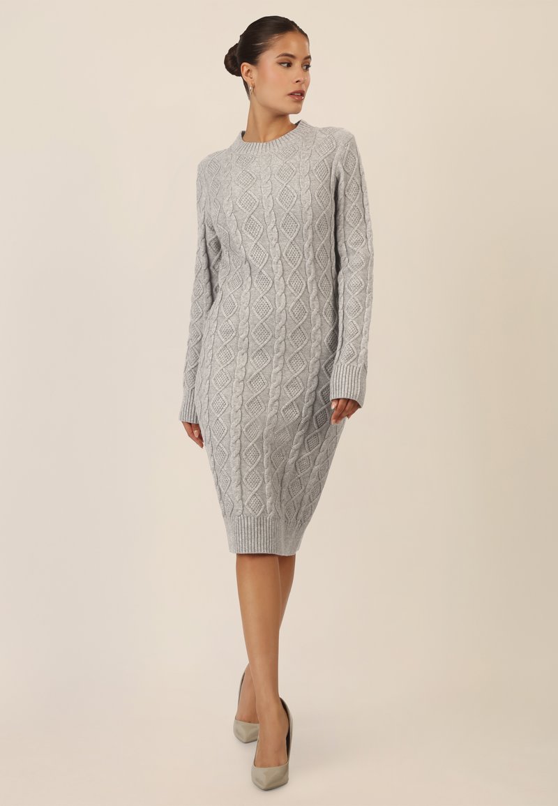 Apart Abito in maglia - graumeliert