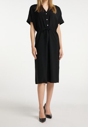 DreiMaster Robe chemise - black