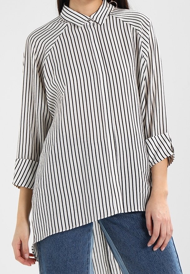 River Island Camicia - black