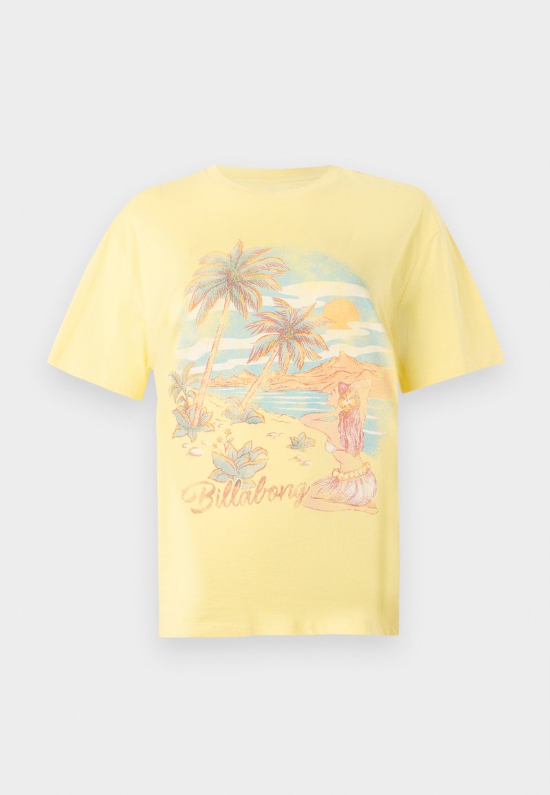 Billabong T-shirt print geel