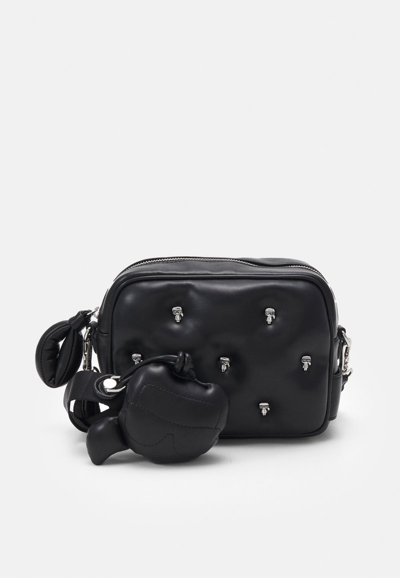 KARL LAGERFELD IKONIK MULTI PIN CAMERA BAG Camera bag black