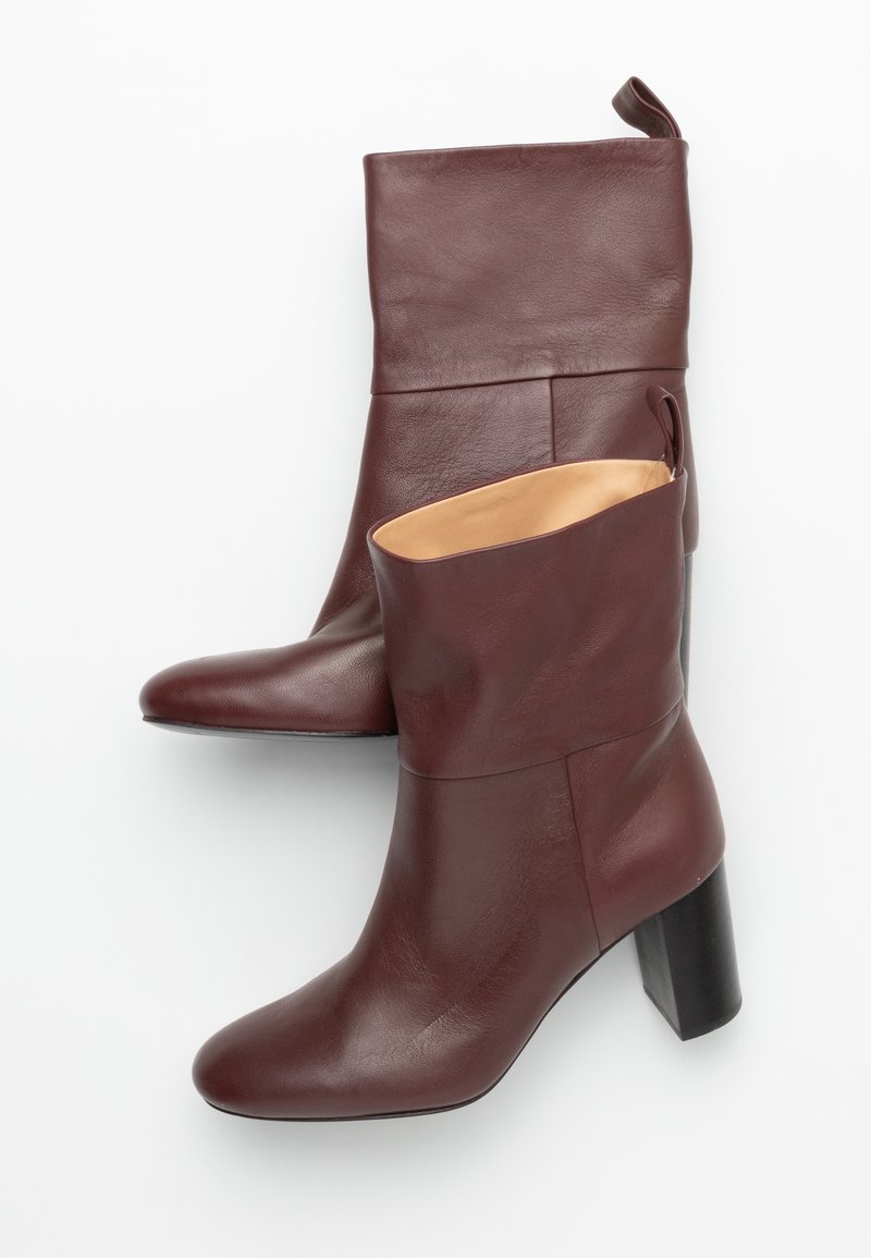 Jil Sander Navy Stivaletti purple/viola (Second hand)